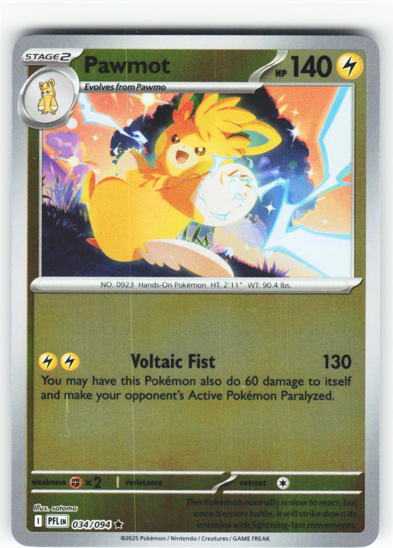 Pawmot 034/094 - Phantasmal Flames - NM (ID: 53133548729135) - front