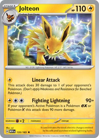 Jolteon 135/165 - Scarlet & Violet 151