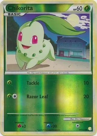 Chikorita 59/123 - HeartGold & SoulSilver