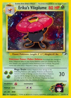 Erika's Vileplume 5/132 - Gym Heroes