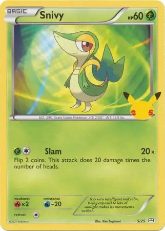 Snivy 5 - Mcdonald's 25th Anniversary
