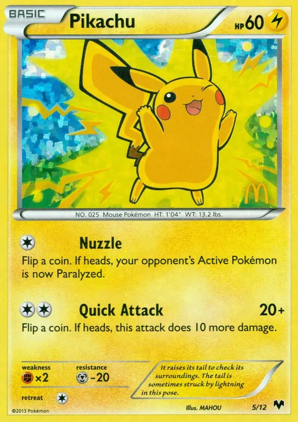 Pikachu 5 - McDonald's Promos 2014