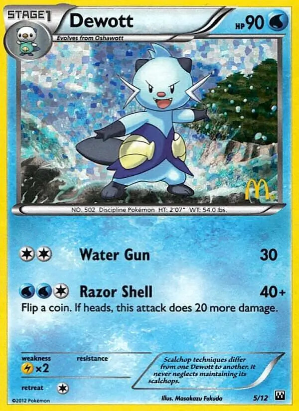Dewott 5 - McDonald's Promos 2012