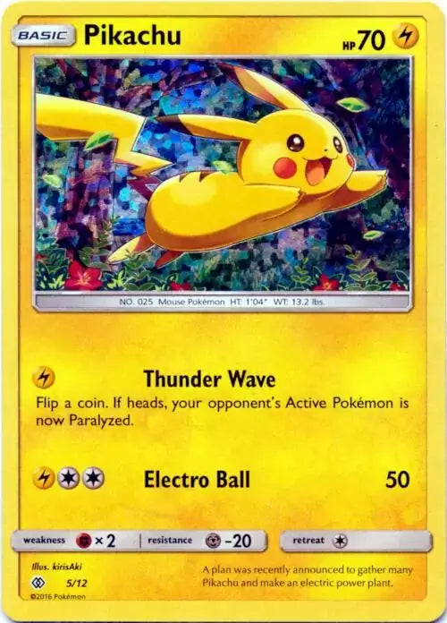 Pikachu 5 - McDonald's Promos 2017