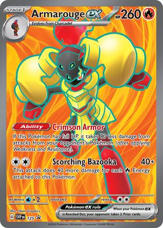 Armarouge ex 125 - Scarlet & Violet Promos