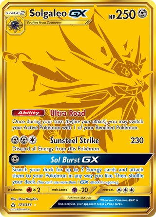 Solgaleo-GX 173/156 - Ultra Prism