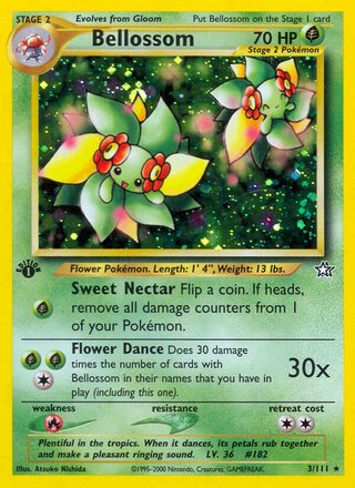 Bellossom 3/111 - Neo Genesis