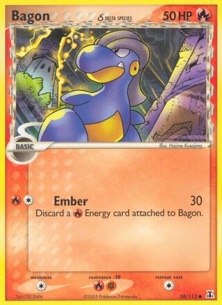 Bagon 58/113 - Delta Species