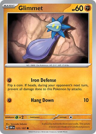 Glimmet 121/197 - Obsidian Flames