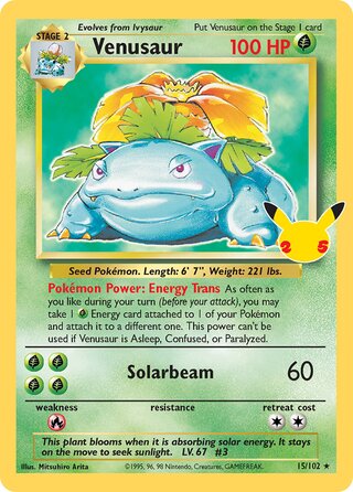 Venusaur 15/102 - Celebrations