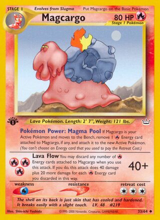 Magcargo 33/64 - Neo Revelation