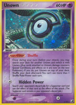 Unown C/28 - Unseen Forces