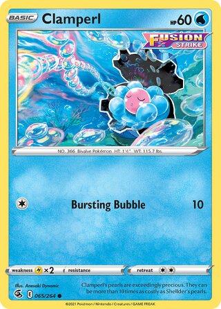 Clamperl 065/264 - Fusion Strike