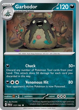 Garbodor 117/182 - Paradox Rift