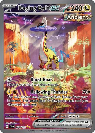 Raging Bolt ex 208/162 - Temporal Forces