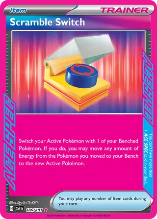 Scramble Switch 186/191 - Surging Sparks
