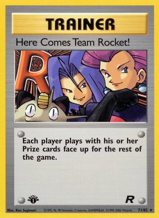 Here Comes Team Rocket! 71/82 - Team Rocket