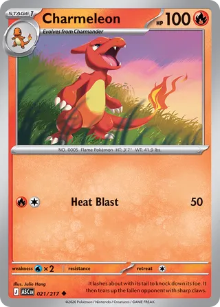Charmeleon 021/217 - Ascended Heroes