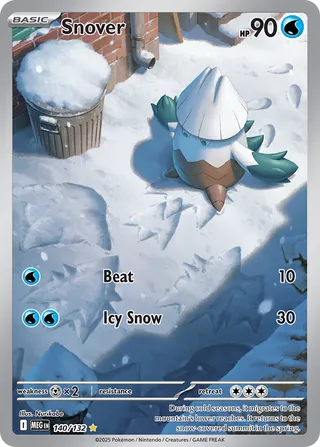 Snover 140/132 - Mega Evolution Base
