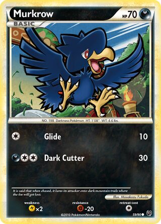 Murkrow 59/90 - Undaunted