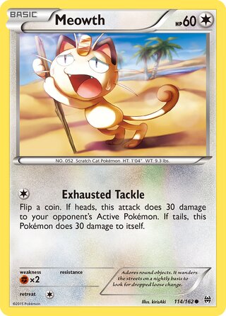 Meowth 114/162 - BREAKthrough