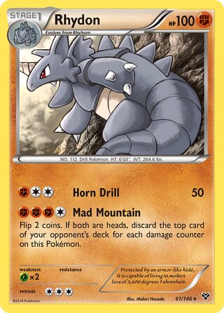 Rhydon 61/146 - XY Base
