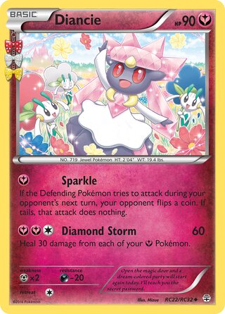 Diancie RC22/RC32 - Generations