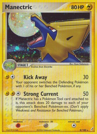 Manectric 8/100 - Crystal Guardians