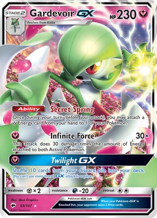 Gardevoir-GX 93/147 - Burning Shadows