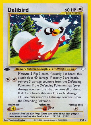 Delibird 5/64 - Neo Revelation
