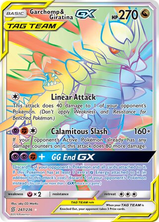 Garchomp & Giratina-GX 247/236 - Unified Minds