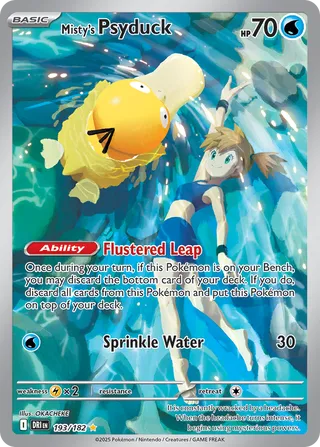Misty's Psyduck 193/182 - Destined Rivals