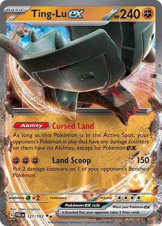 Ting-Lu ex 127/193 - Paldea Evolved