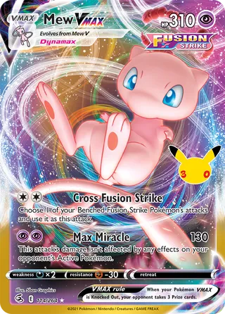 Mew VMAX 114/264 - 30th Celebration