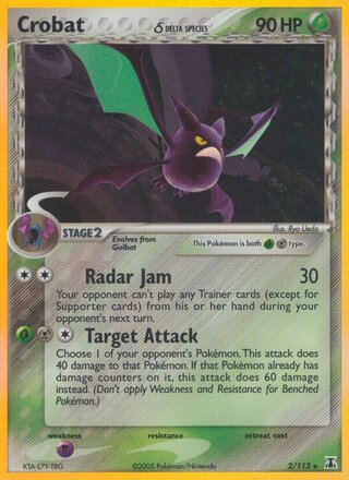 Crobat 2/113 - Delta Species