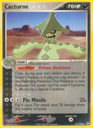 Cacturne 27/108 - Power Keepers