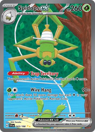 Spidops ex 243/198 - Scarlet & Violet Base