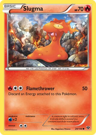 Slugma 20/146 - XY Base