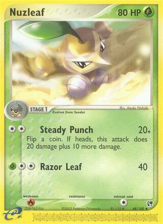 Nuzleaf 48/100 - Sandstorm