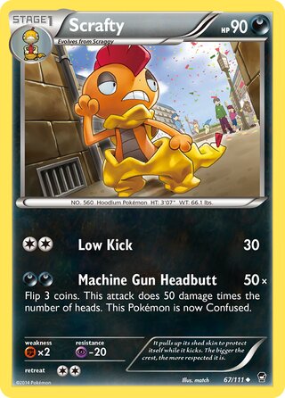 Scrafty 67/111 - Furious Fists