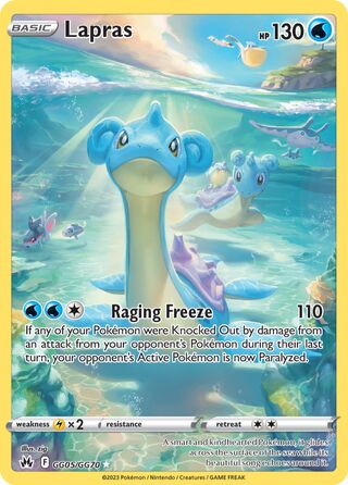 Lapras GG05/GG70 - Crown Zenith