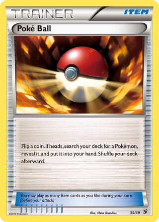 Poké Ball 35/39 - XY Starter Set