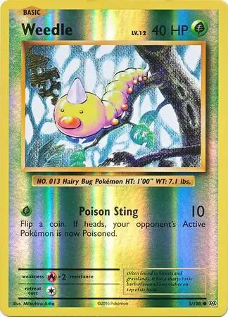 Weedle 5/108 - Evolutions