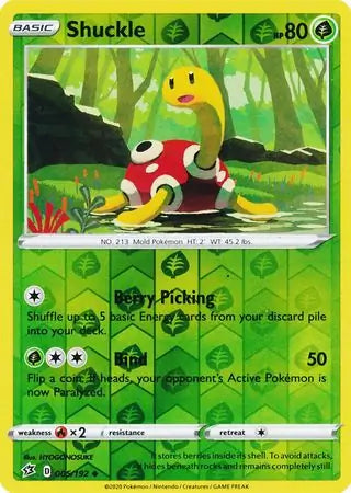Shuckle 005/192 - Rebel Clash