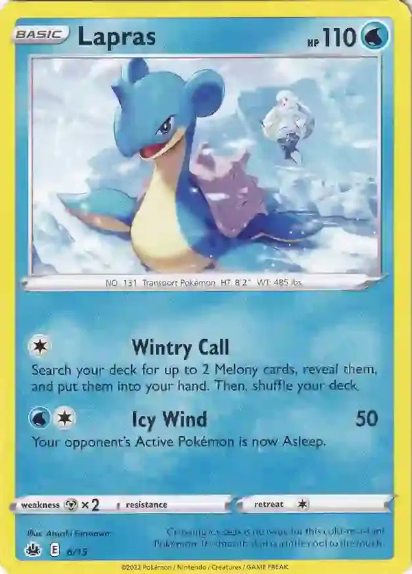 Lapras 6 - Mcdonald's Promos 2022 - LABOGE