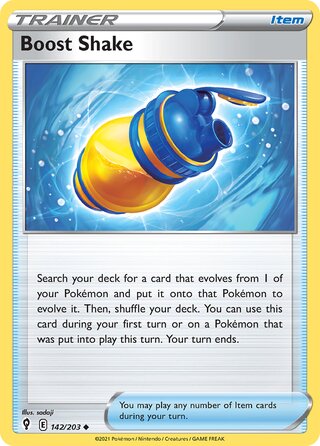 Boost Shake 142/203 - Evolving Skies