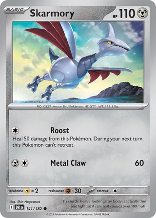 Skarmory 141/182 - Destined Rivals