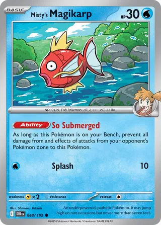 Misty's Magikarp 048/182 - Destined Rivals
