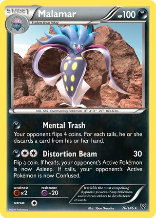 Malamar 76/146 - XY Base