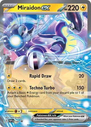 Miraidon ex 143 - Scarlet & Violet Promos